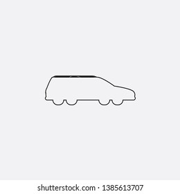 universal car icon sign signifier vector