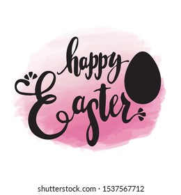 Universal, classic lettering for easter invitations, greeting cards, flyers and posters