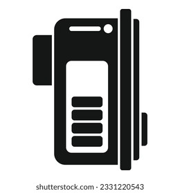 Universal cmyk cartridge icon simple vector. Digital print. Proof service