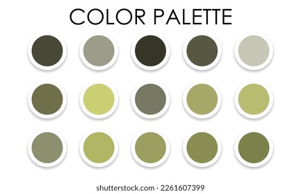 Paleta de colores universal para el diseño. Ilustración del vector