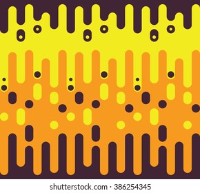 Universal colorful seamless abstract pattern doodle geometric lines in retro memphis style, fashion 80-90s