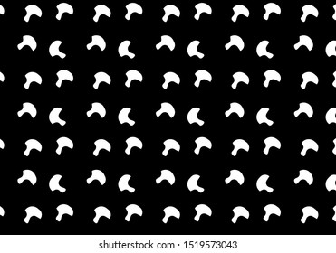 Universal different vector seamless patterns (tiling). Endless texture can be used for wallpaper, pattern fills, web page background,surface textures. Set of monochrome geometric ornaments.