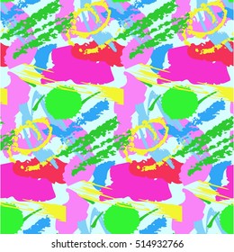 Universal different vector seamless patterns