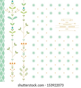 Universal elegant vector pattern.