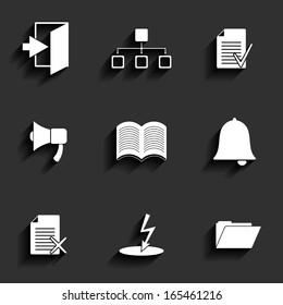 Universal Flat Icons for Web and Mobile Applications