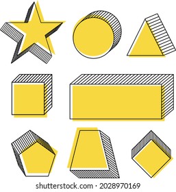 Diseño Geométrico Universal. Diseño de elementos para revistas, carteles, ventas, folletos