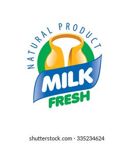 bottle with milk cow dairy logo design vector graphic symbol icon  illustration creative idea 8521947 Vector Art at Vecteezy