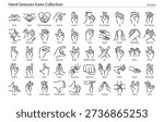 Universal Hand Gestures Communication and Body Language