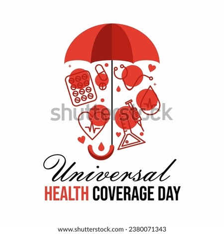 Universal health coverage day poster