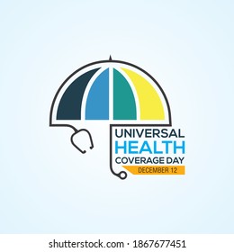 Universal Health Coverage Day And Stethoscope 