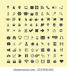 universal icon set, general set 