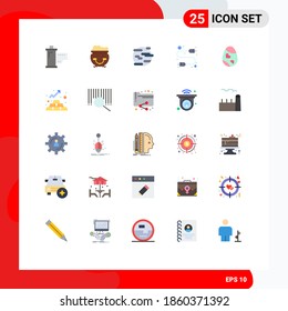 Universal Icon Symbols Group of 25 Modern Flat Colors of usb; computer; american; cable; smoke Editable Vector Design Elements