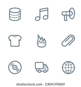 Universal icon vector design suitable for seamless pattern or wallpaper and many others