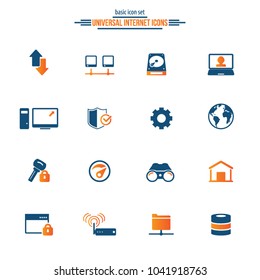 Universal internet icons