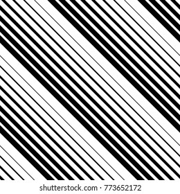 Universal linear geometric seamless pattern with smooth transition from thin line to thick