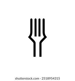 Universal linear logo design. Creative bull horns mark. Luxury letter w wings bird logotype.