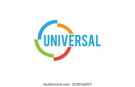 Universelles Logo-Design modernes Typografie-Logo-Design, Universelles Logo