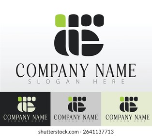 A universal logo design that fits both modern and classic brand styles.