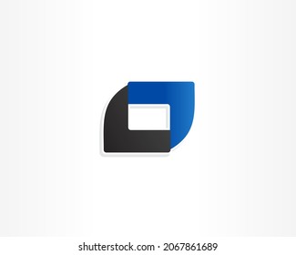 universal logo and square concept design