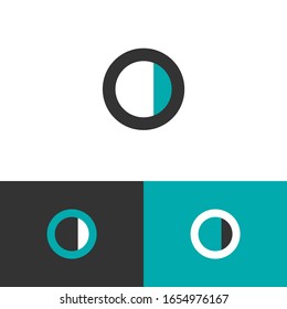 Modernes Circle Logo Design Konzept. Vektorillustration für das Unternehmensgeschäft. Trendy Eps10