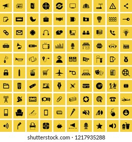 Universal Mix Icon Set of 100 Quality icons. Very Useful For Web & Mobile App.