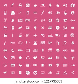 Universal Mix Icon Set of 100 Quality icons. Very Useful For Web & Mobile App.