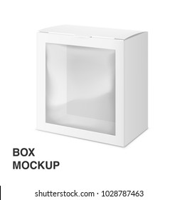 Download Box Mockup Window High Res Stock Images Shutterstock