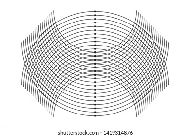 Universal modern geometric abstract shape. Vector pattern design for web banner, posters, backgrounds 