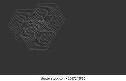 Universelle moderne geometrische Form von Halftone. Klassisches Design-Element der Vektorillustration. Vorlage für Geschenkposter-Logo-Kleidung. Übergangseffekt