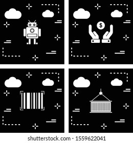 Universal Modern Icon Sheet For Websites And Mobile Applications
