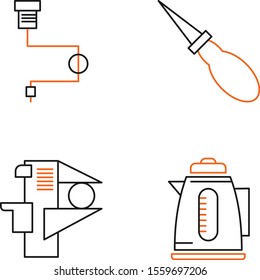 Universal Modern Icon Sheet For Websites And Mobile Applications
