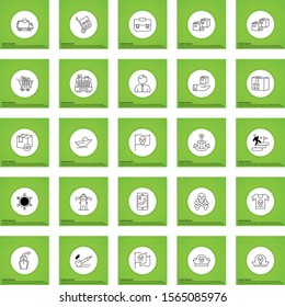 Universal Modern Icon Sheet For Websites And Mobile Applications
