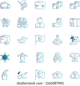 Universal Modern Icon Sheet For Websites And Mobile Applications

