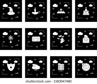 Universal Modern Icon Sheet For Websites And Mobile Applications
