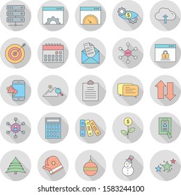 Universal Modern Icon Sheet For Websites And Mobile Applications
