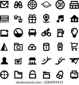 Universal Object Icons Set Bundle