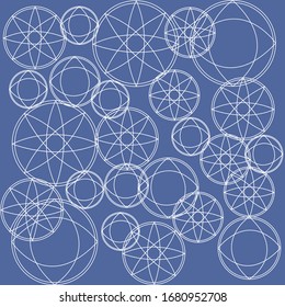 Universal ornamental vector seamless patterns. Endless texture for wallpaper, pattern fills, web page background, surface textures. Modern design ornament with waves, floral theme, moroccan design
