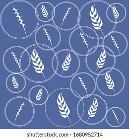 Universal ornamental vector seamless patterns. Endless texture for wallpaper, pattern fills, web page background, surface textures. Modern design ornament with waves, floral theme, moroccan design