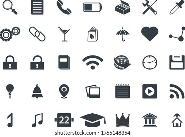 Universal Outline Icons For Web and Mobile vector illustrator