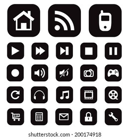Universal Outline Icons For Web and Mobile