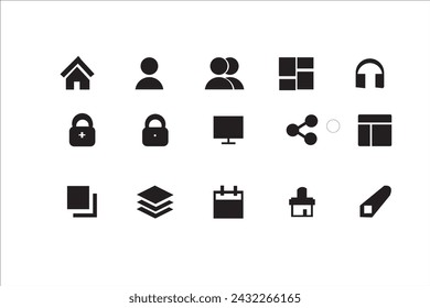 Universal Outline Icons For Web and Mobile