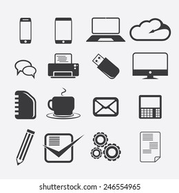 Universal Outline Icons For Web and Mobile