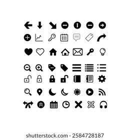 Universal Outline Icons For Web and Mobile