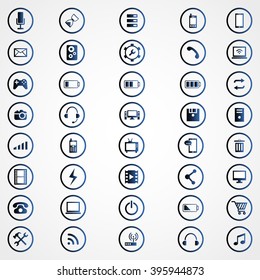 Universal Outline Icons For Web and Mobile