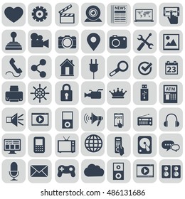 Universal Outline Icons For Web and Mobile.