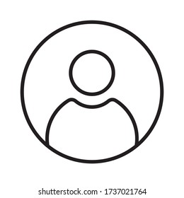 Universal people icons. Can be used for additional posters, movies, videos, photos, advertisements, etc. Editable vector.