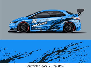 Universal Racing Car envuelve el diseño de livery.