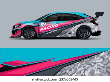 Universal Racing Car envuelve el diseño de livery.