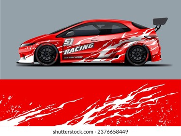 Universal Racing Car envuelve el diseño de livery.