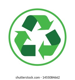 Universal recycle icon , vector icon